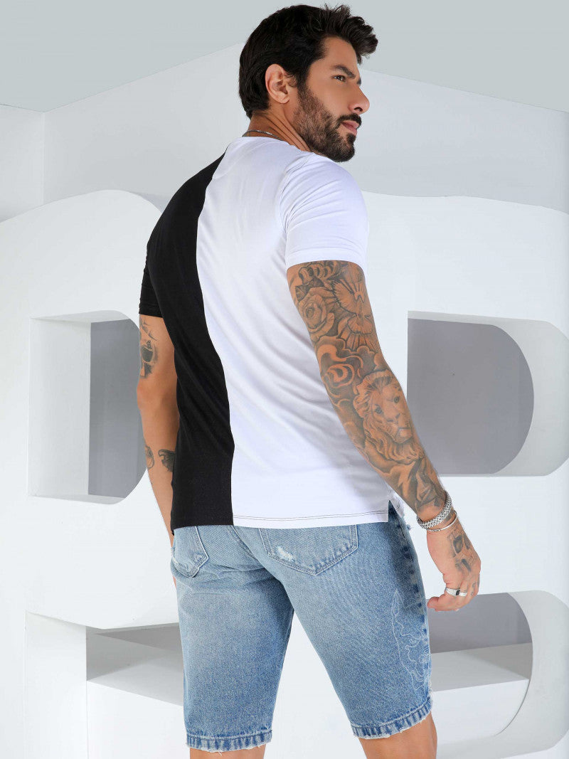 CAMISETA MASCULINA GOLA V PIT BULL 81002