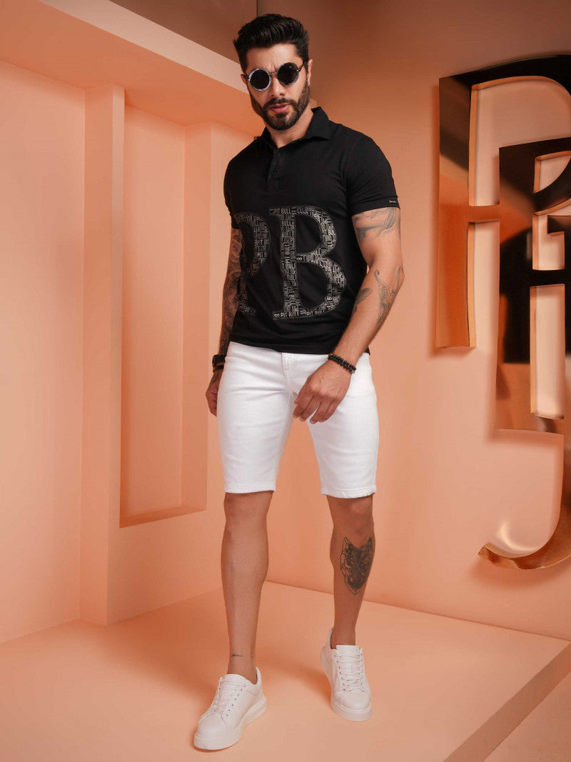 CAMISETA GOLA POLO MASCULINA PIT BULL JEANS REF 70571