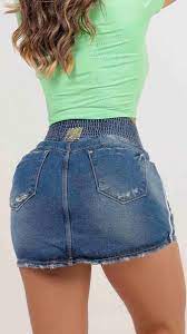 Mini Saia Rhero Jeans Ref 56691