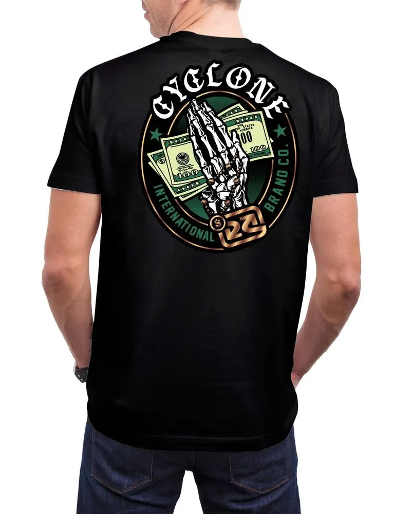 Camisa Cyclone Skull Dollar Metal REF 010238170