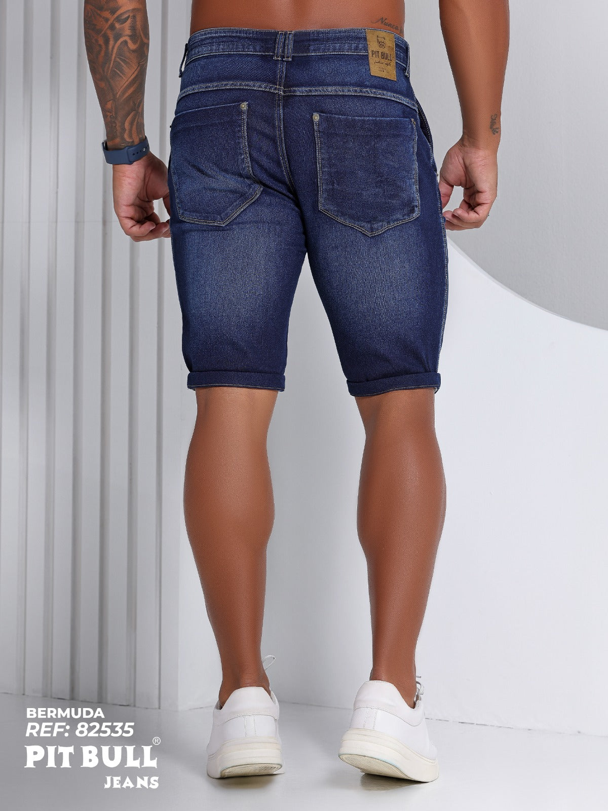 BERMUDA MASCULINA PIT BULL JEANS 82535