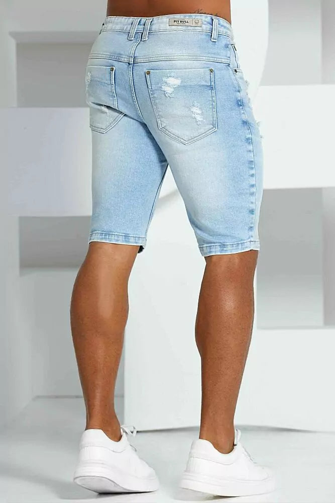 BERMUDA MASCULINA PIT BULL JEANS REF 80355