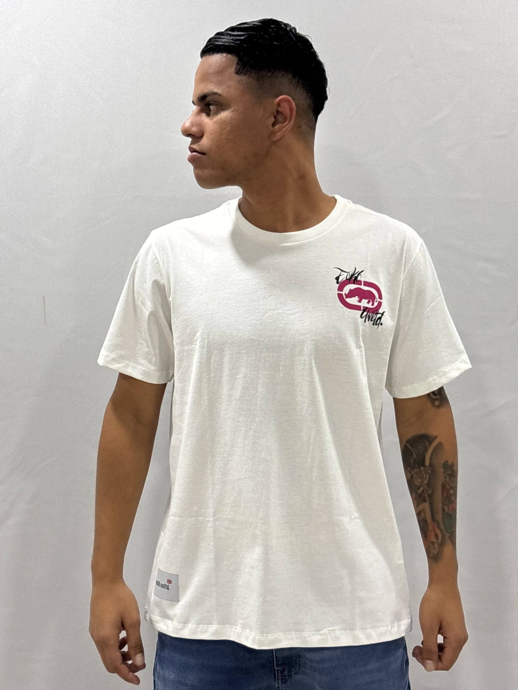 CAMISETA ECKO SUMMER BRANCO EK567