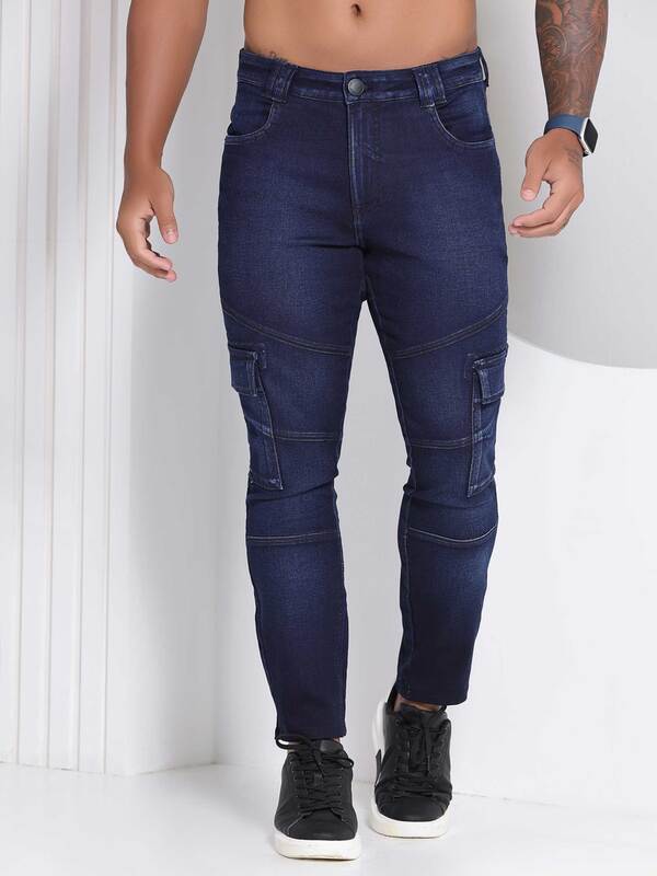 CALÇA JEANS CARGO MASCULINA PIT BULL Ref: 81201