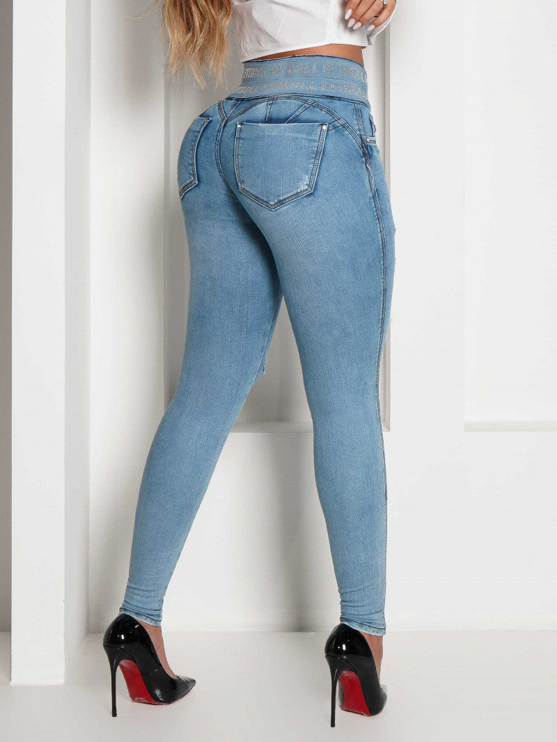 CALÇA CÓS LARGO PIT BULL JEANS REF 67865