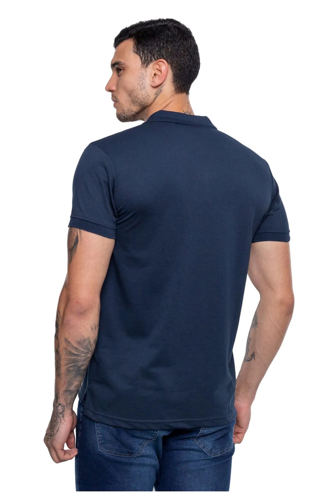 CAMISETA POLO MASCULINA ECKO PIQUET LABEL REF EK291