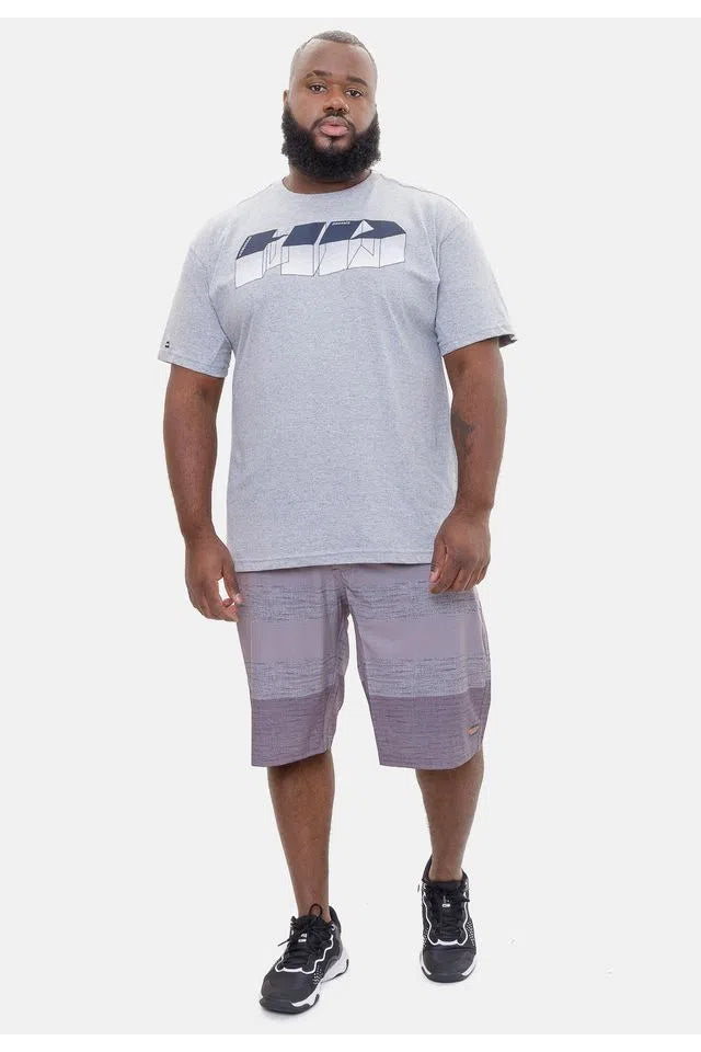 Boardshort HD Plus Size Híbrido Ref 9349A