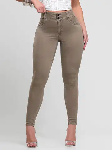Calça Skinny Feminina Color Casual e Estilosa Pit Bull Jeans Ref: 87753