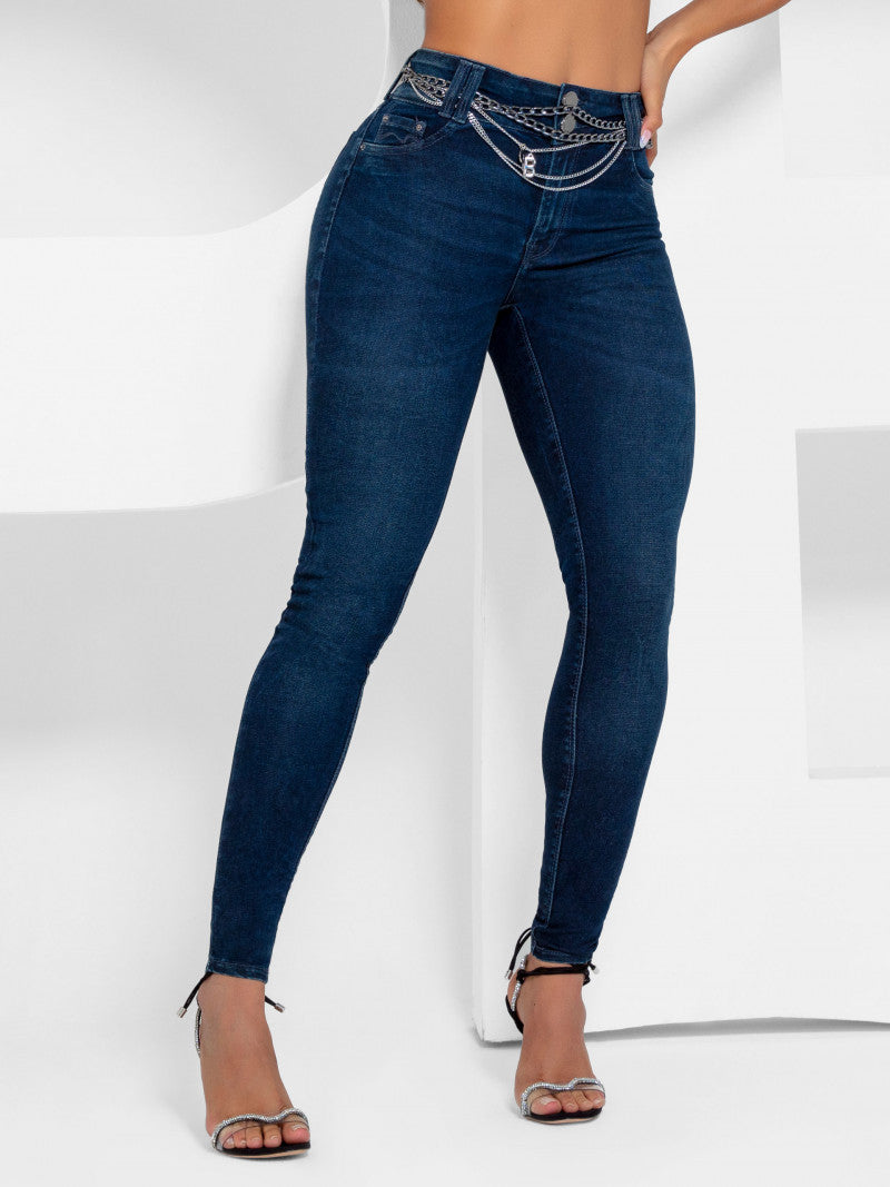 Calça skinny empina bumbum Pit Bull Original ref 60614