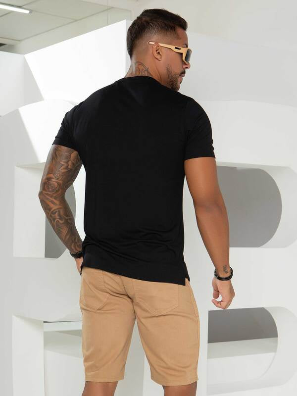 CAMISETA MASCULINA PIT BULL JEANS REF 81994