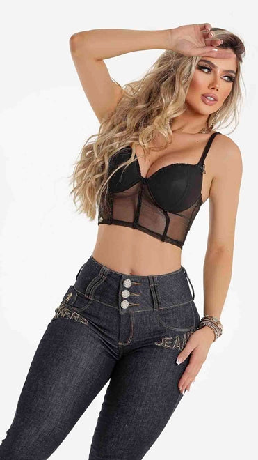 CIGARRETE MODELADORA REHRO JEANS ORIGINAL REF 56841