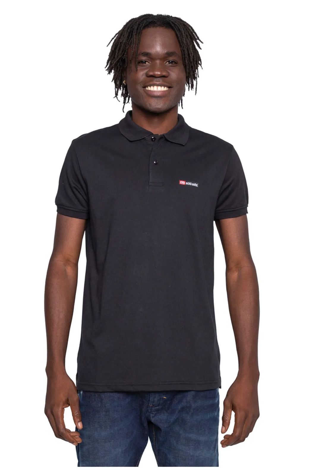 CAMISETA POLO MASCULINA ECKO PIQUET LABEL REF EK291