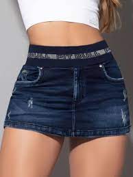Short Saia Pit Bull Jeans Ref 64445