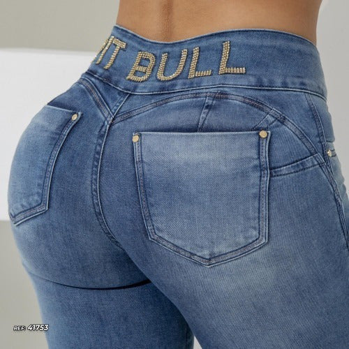 Calça Jeans Logomania Pit Bull Jeans Original Ref 41753