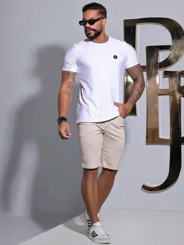 BERMUDA MASCULINA PIT BULL JEANS CASUAL E CONFORTÁVEL Ref: 86474