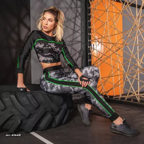 Calça Jogger Fitness Pit Bull Jeans Camuflada Ref: 41449