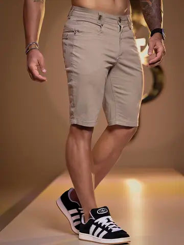 BERMUDA MASCULINA SLIM PIT BULL JEANS CONFORTÁVEL E ELEGANTE Ref: 84322