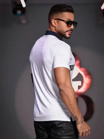 POLO MASCULINA PIT BULL JEANS COM CONFORTO E ESTILO VERSÁTIL Ref: 84617