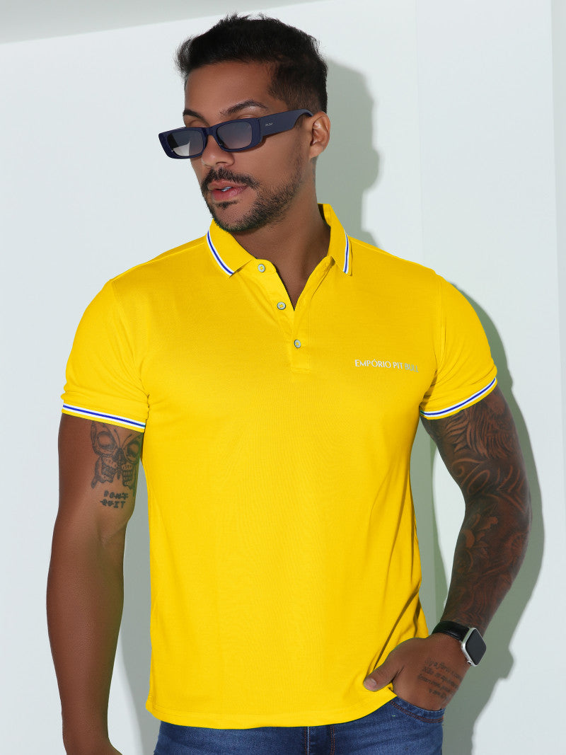 POLO MASCULINA EMPORIO PIT BULL JEANS REF 84724