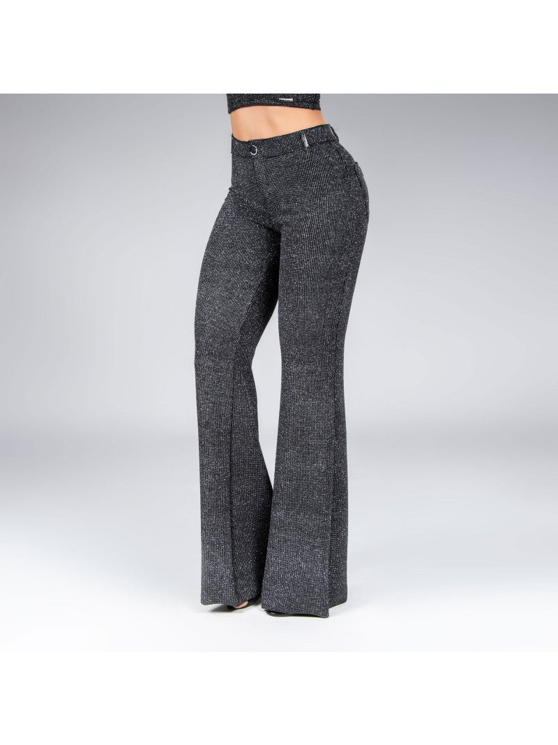 CALÇA FLARE DE BRILHO PIT BULL Ref 33746