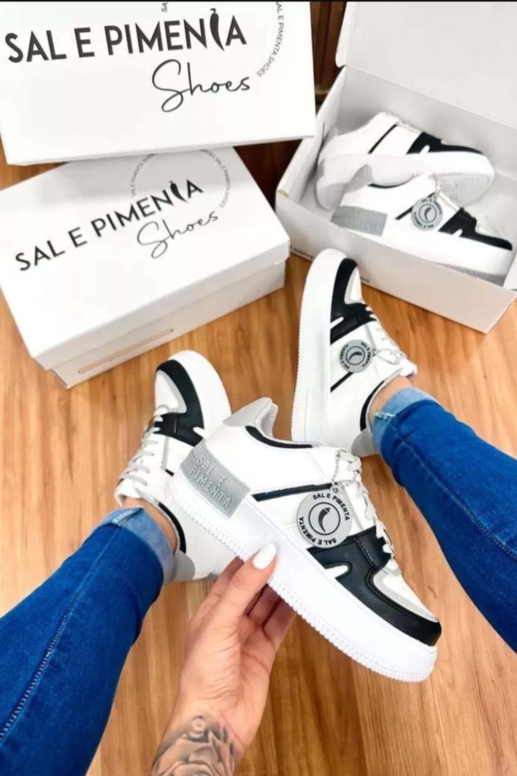 Tênis Sal e Pimenta Air Ref SPS0028P