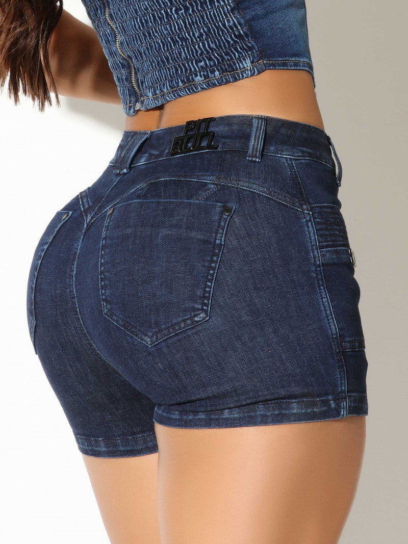 SHORT SAIA CURVAS PERFEITAS PIT BULL JEANS REF 67800