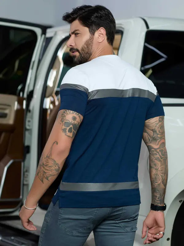 CAMISETA MASCULINA SLIM GOLA V PIT BULL 82076