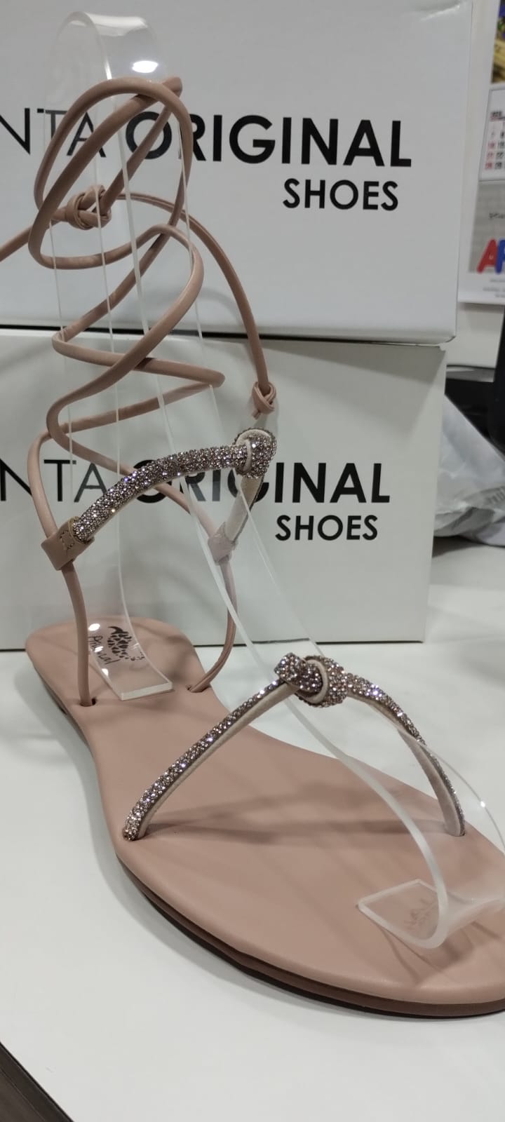 RASTEIRINHA DE STRASS COM AMARRAÇÃO REF 2310