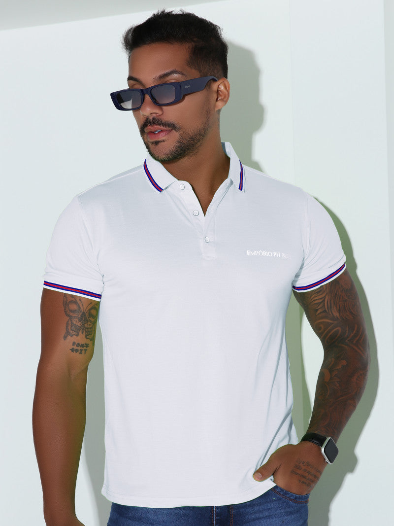 POLO MASCULINA EMPORIO PIT BULL JEANS REF 84724