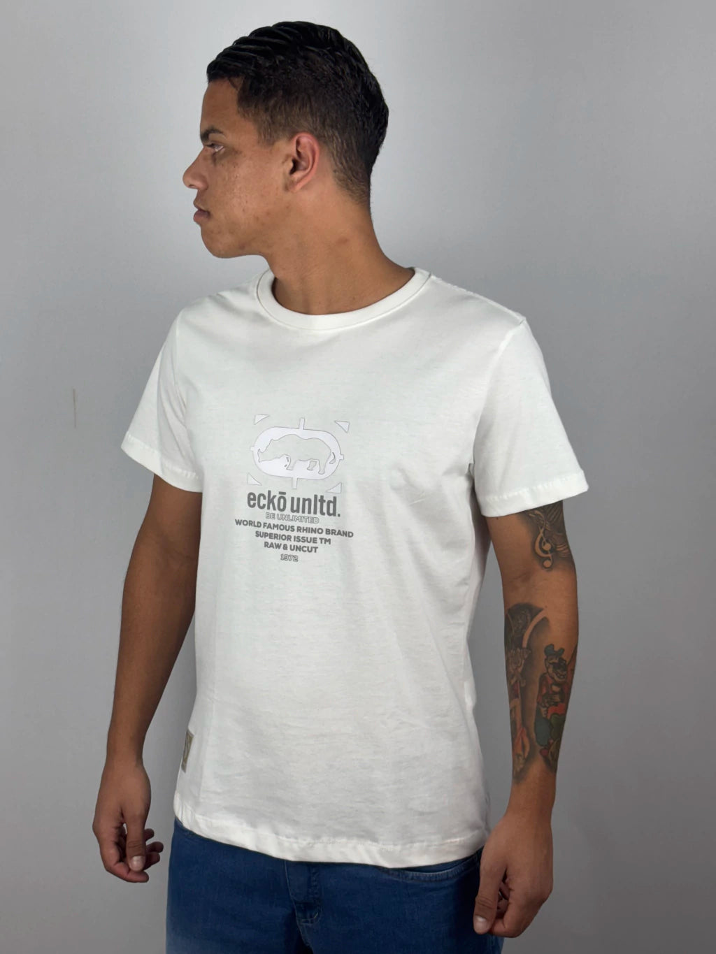CAMISETA ECKO LOGO ESCRITO REF EK590