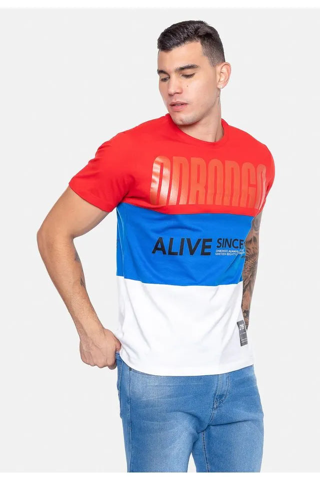 CAMISETA MASCULINA ONBONGO REF D932A
