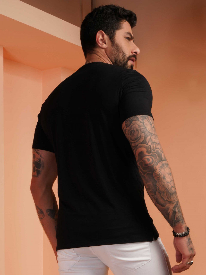 CAMISETA GOLA O PIT BULL JEANS REF 80093