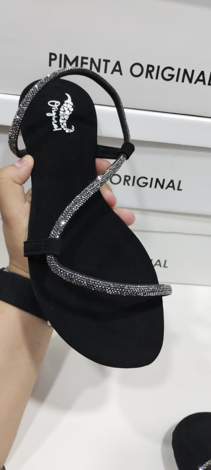 RASTEIRINHA DE STRASS EM S PIMENTA ORIGINAL REF 2323