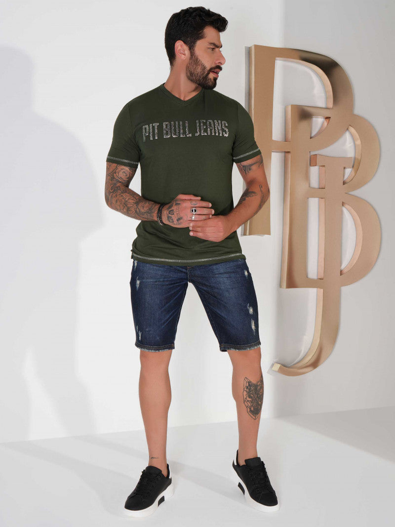 Bermuda Masculina Pit Bull Jeans Ref 79950