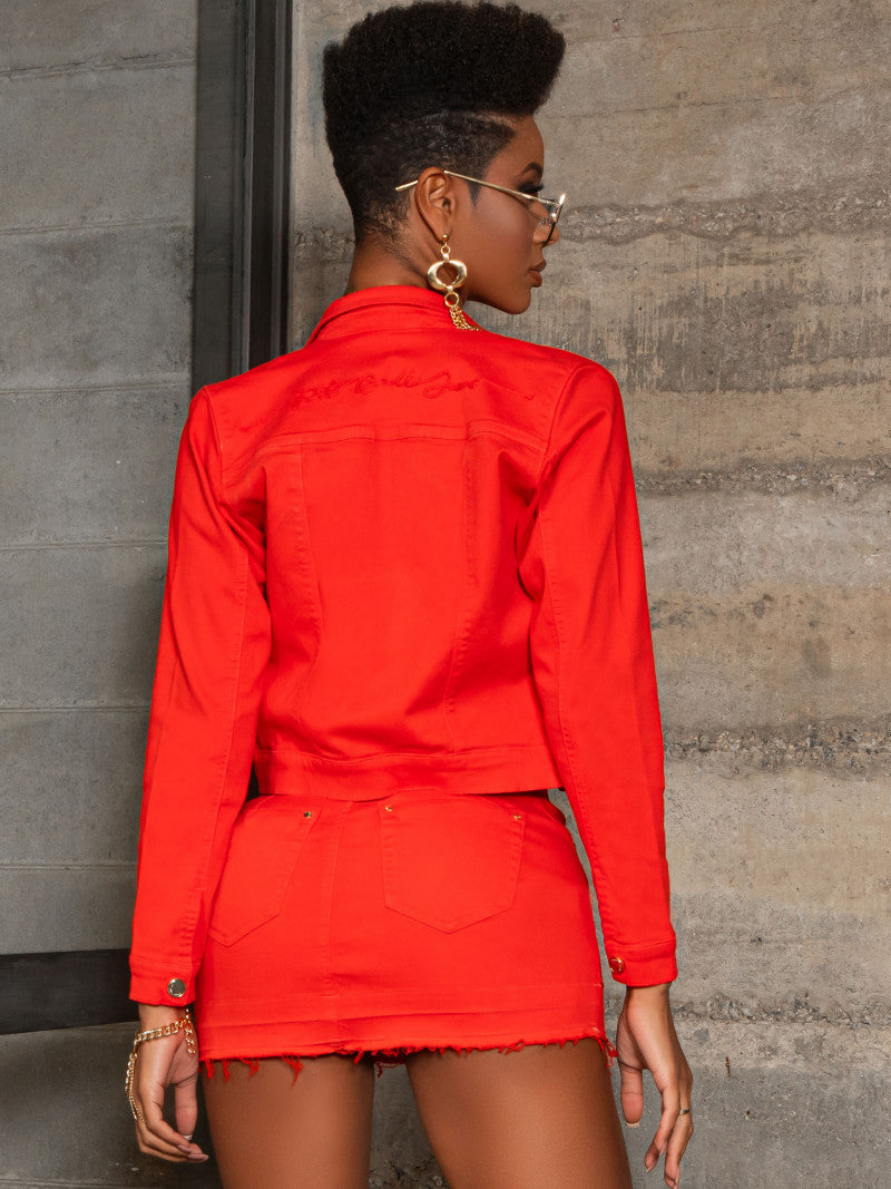 Minissaia Jeans com Empina Bumbum Pit Bull Ref 64478