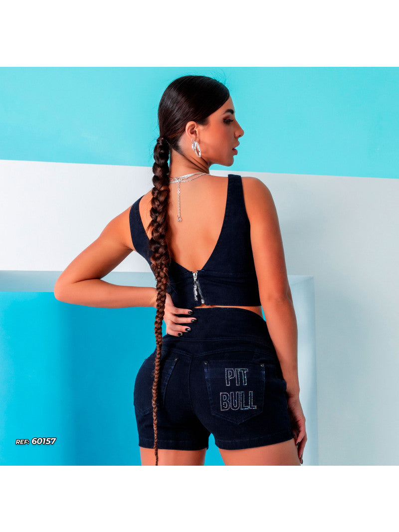 Short Jeans Pit Bull Jeans Original Ref 60157