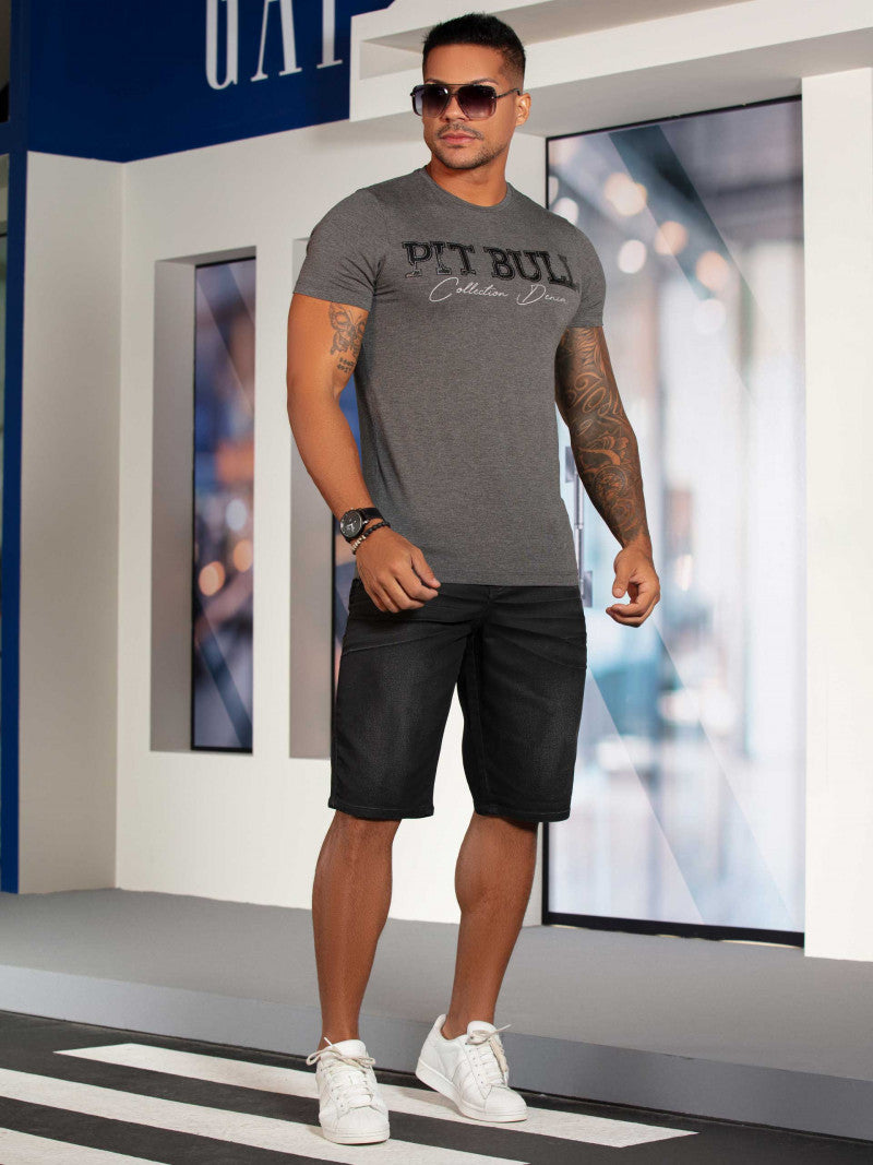Camiseta Masculina  Pit Bull Original Ref 68645