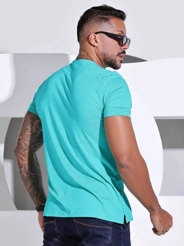 CAMISETA MASCULINA GOLA O Ref: 81504