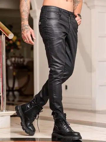 Calça Masculina Preta Estilosa e Sofisticada Pit Bull Jeans Ref: 86476