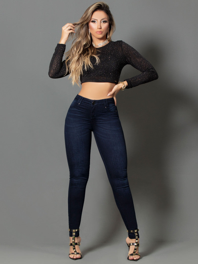 Calça Jeans Skinny Dark Pit bull original ref 64794