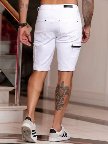 Bermuda Cargo Masculina Estilosa e Casual Pit Bull Jeans Ref: 87058