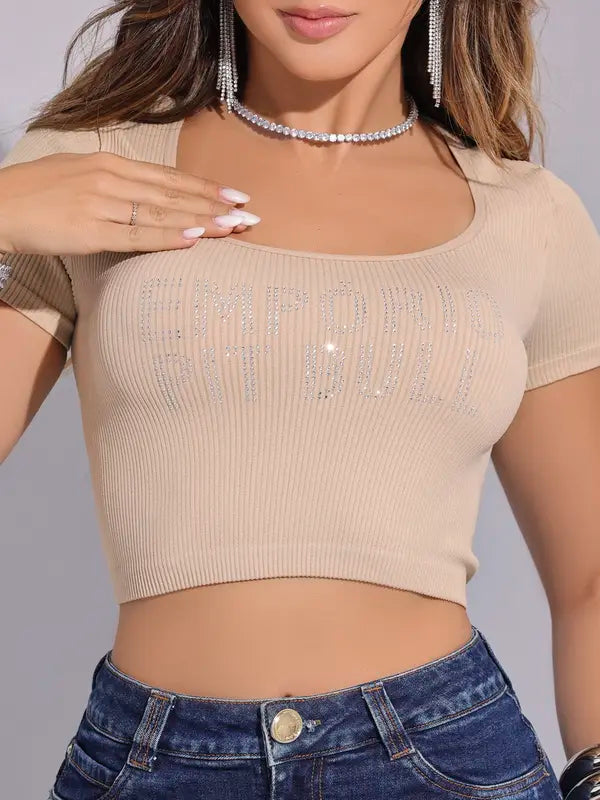 CROPPED FEMININO EMPÓRIO PIT BULL MODERNO CONFORTÁVEL 87414