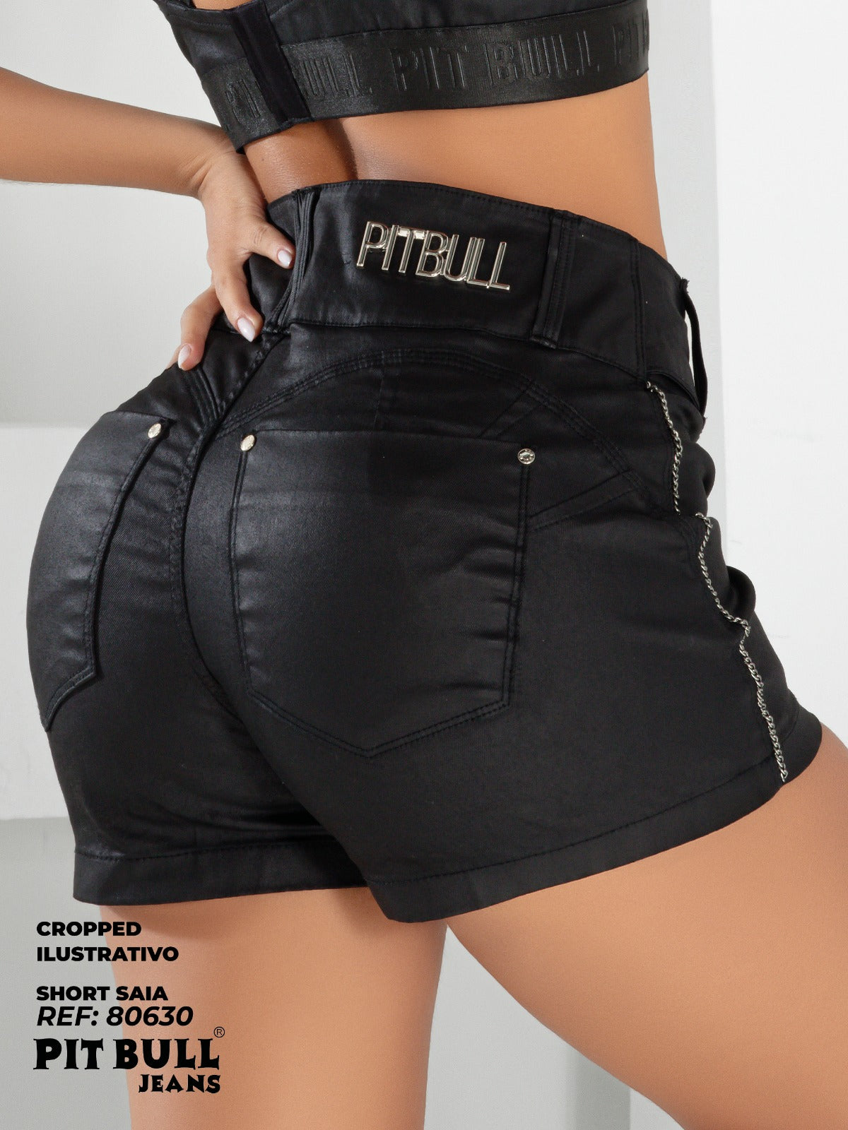 SHORT SAIA COLOR PIT BULL 80630