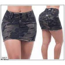 MINI SAIA PIT BULL JEANS REF 24821