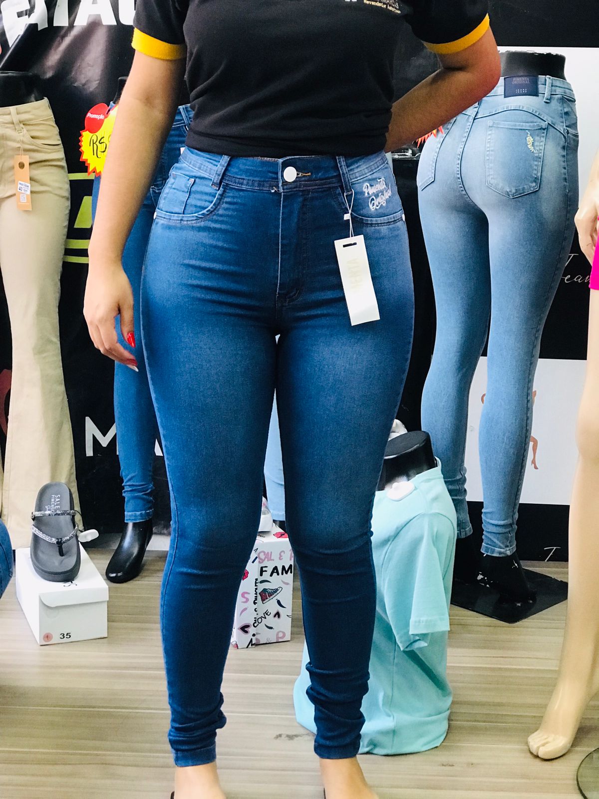 CALÇA SKINNY PIMENTA ORIGINAL REF 17124B