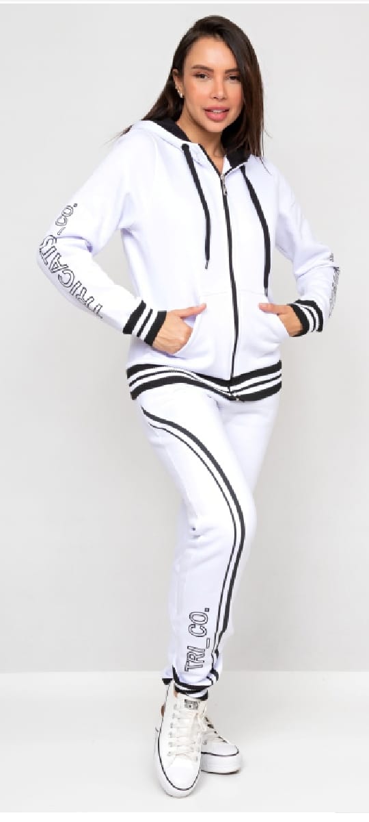 Conjunto Moletom Tri_Co Tricats Ref 21399