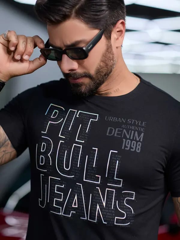 CAMISETA MASCULINA GOLA O SUPER ESTILOSA PIT BULL 82430