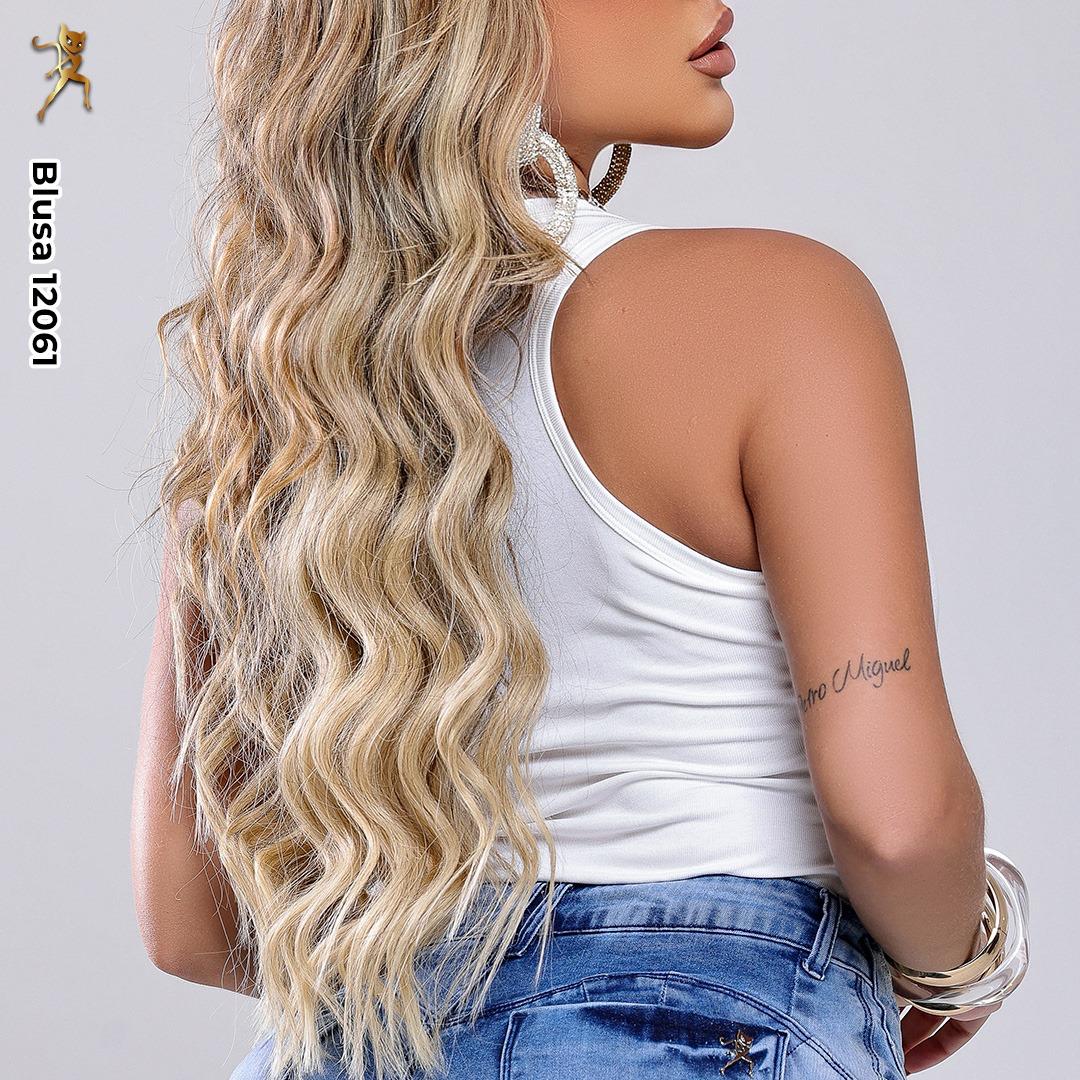 REGATA FEMININA RHERO JEANS REF 12061