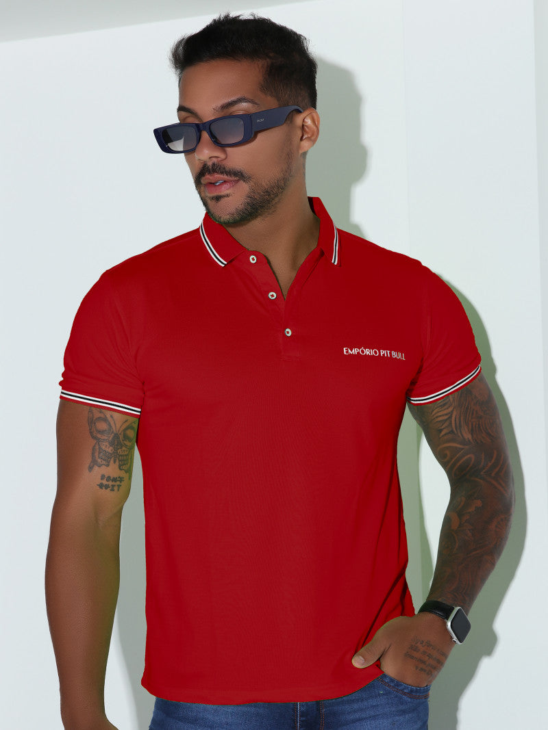 POLO MASCULINA EMPORIO PIT BULL JEANS REF 84724