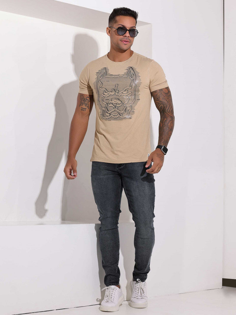 CAMISETA GOLA O PIT BULL JEANS REF 81502